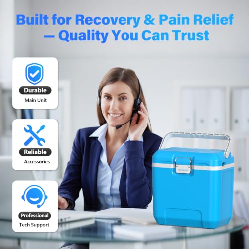 Programmable Timer Ice Machine for Knee After Surgery w/Temp Disp