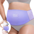 Soft Gel Ice Pack for C-Section Recovery, Cold Therapy Belly Binder,Purple