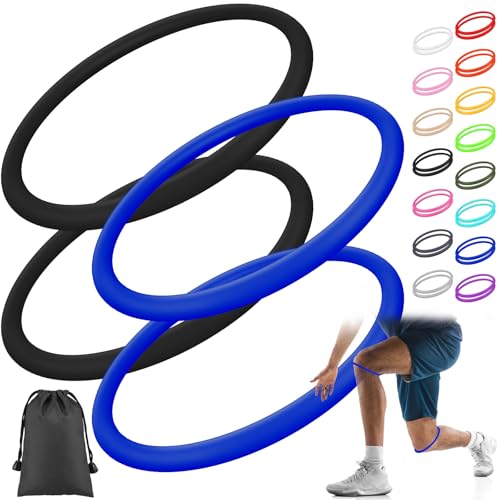 Foilswirl Patella Knee Band Basketball Knee Strap,4,Black and Royal Blue,M - color: Black and Royal Blue, size: M
