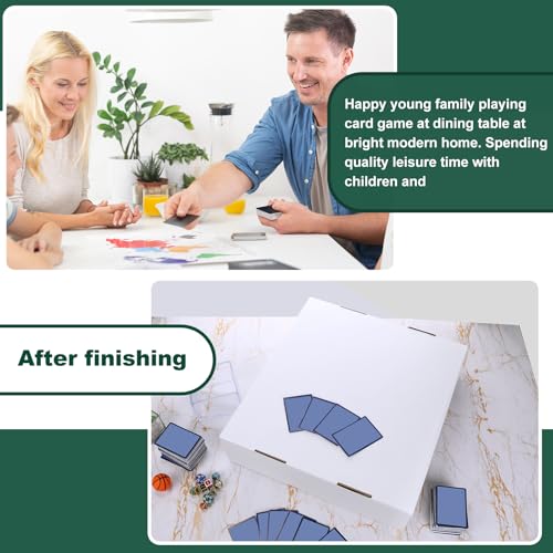 3 Pcs Trading Card Storage Boxes 5000 Count Card Organizer with Dividers