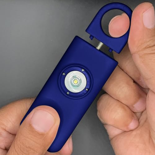 Personal Safety Alarm Rechargeable (Indigo) - color: Indigo
