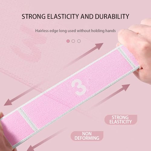 Elastic Stretch Band with 8 Numbered Loops for Yoga Fitness Leg Training