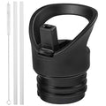 RRegeny Straw Lid fits Hydro Flask Standard Mouth, 21 24 oz, Sports Flex Cap Water Bottle Accessories Replacement Top - color: Crown Lid+1pack
