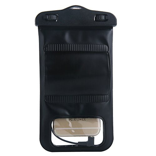 Waterproof Phone Holder For Running & Swimming- Headphone Jack - Large - size: Large With Headphone Jack