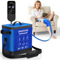 ONLYCARE Ice Machine for Knee After Surgery w/Programmable Timer - color: Dark Blue