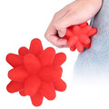 Diohce Spiky Massage Ball, Acupoint Physical Massage Balls, for Foot Massage, Deep Tissue Massage Ball, Point Plantar Fasciitis Relief (Red)