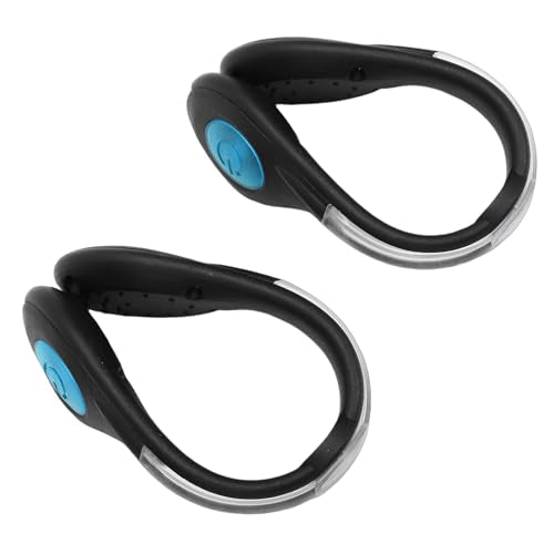 LED Shoes Clip Lights, USB Charging Clip On Shoe Lights, Safety Night Running Gear for Walking Jogging Biking Cycling Biking Accessories - color: Blue