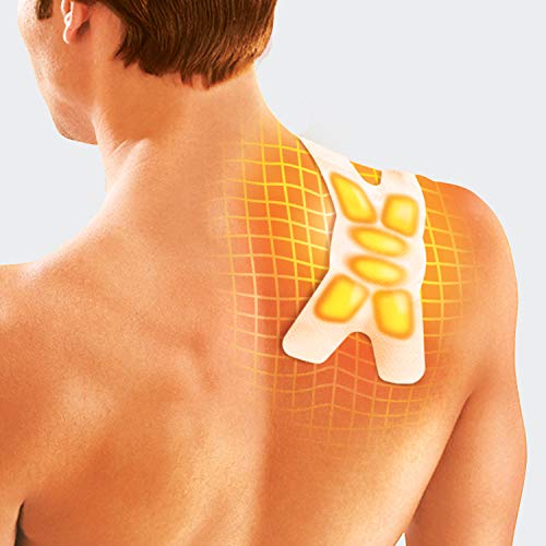 ThermaCare Portable Heating Pad, Joint and Muscle Pain Relief Patches, Multi-Purpose Heat Wraps (4 Patches) (Pack of 2) - size: 4 Count (Pack of 2)