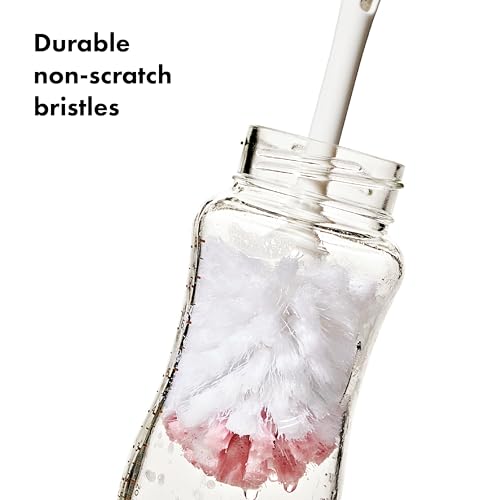 OXO Tot Bottle Brush, Blossom - color: Blossom