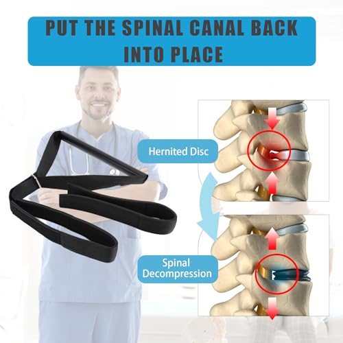 Y Neck Stretcher Strap, Cervical Traction Device with Handle