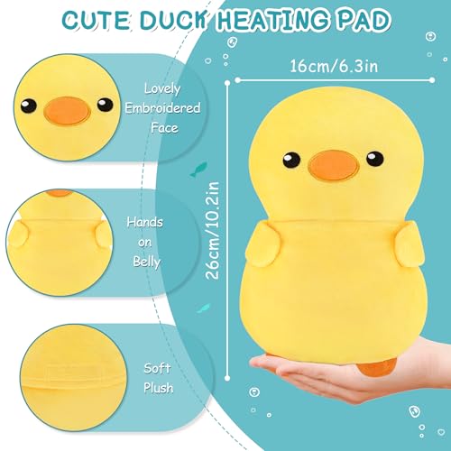 Yellow Duck Microwavable Heating Pad for Cramps Period & Pain Relief - style: Yellow Duck