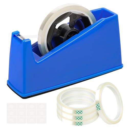 HTVRONT Heat Tape Dispenser with 4 Heat Transfer Tapes for Office & School - color: White, size: 10mm*33m