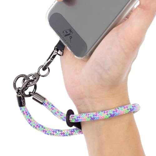 Cell Phone Wrist Strap Phone Lanyard Rope Wrist Lanyard Outdoor Activities - color: Bubblegum