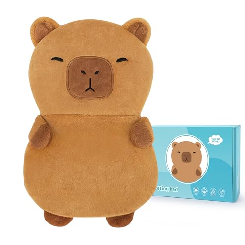 Microwavable Heating Pad Capybara Heating Pad for Cramps Period Pain Relief - style: Capybara