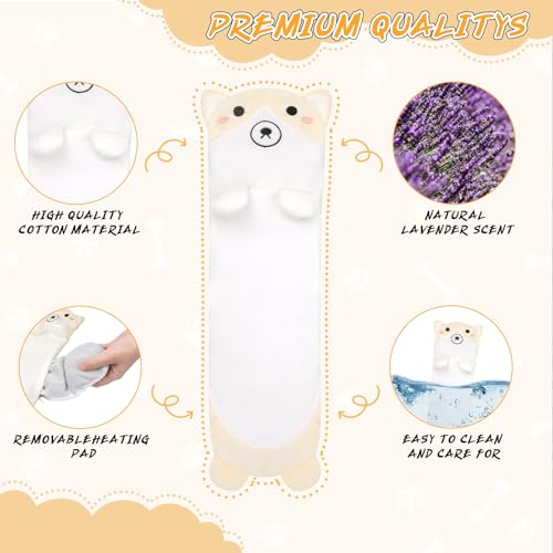 Microwavable Heating Pad, Cute Yellow Corgi Heating Pad Period Cramps - style: Yellow Corgi
