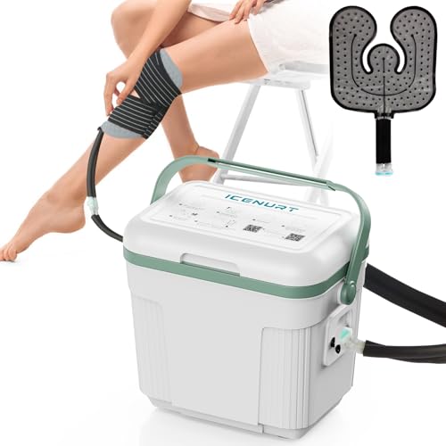 Programmable Timer Ice Machine for Knee After‑Surgery w/Quiet Pump