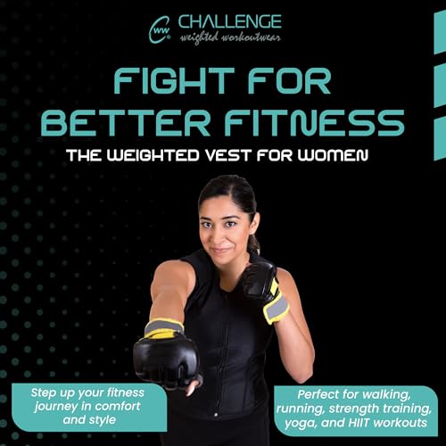 Challenge Weighted Workoutwear 4 lb Weighted Fitness Vest for Women - size: X-Large