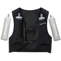 Build & Fitness LITEVEST Running Vest with 2X 500ml Soft Flasks – 7 Pockets, Lightweight, Breathable Hydration Vest – Premium, Secure, Comfort & Style for Training, Trails, Marathons & Everyday Runs - size: S / M