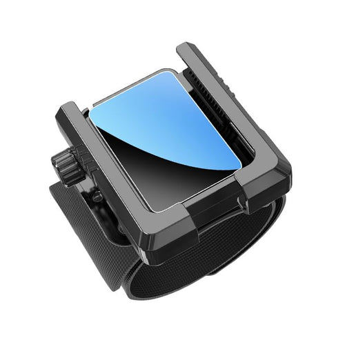 1-Pack Wrist Phone Holder, Adjustable Armband Strap, Secure Fit, Black