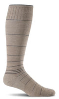 Sockwell Men's Circulator Moderate Graduated Compression Sock - color: Khaki, size: Medium-Large