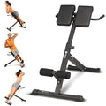 Lifepro SculptTrainer Roman Chair – 20+ Exercises, Foldable, 330 lb Cap - color: Black, size: Medium
