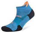 Balega Unisex Adult Hidden Dry Moisture Wicking Performance No Show Athletic Running Socks (1 Pair) - color: Bright Turquoise/Navy, size: Large