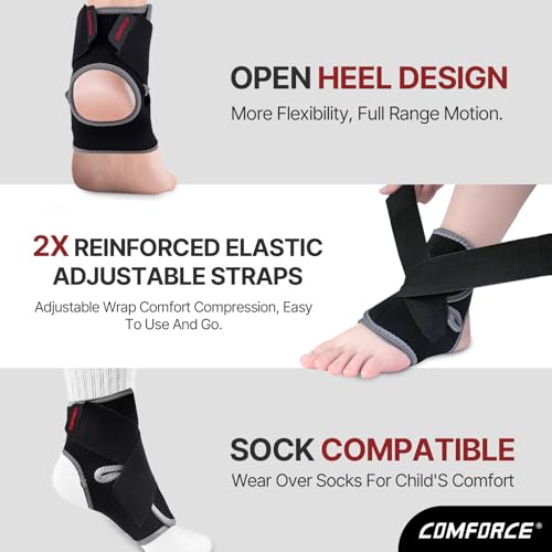 Ankle Support Brace,Breathable Neoprene Ankle Brace for Kid