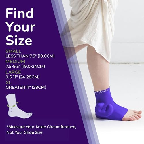 Ulcer Solutions Ankle Keeper, Ankle Protector for Pressure Sores, Lightweight, Stretchable Ankle Pillow, Enhanced Ankle Pads for Better Comfort and Mobility (XL: >10.5”+ (27cm+)) - size: XL: 10.5”+ (27cm+)