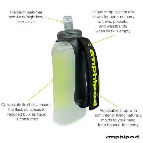 Amphipod Soft-Tech Minimalist Handheld Soft Flask, 16 oz