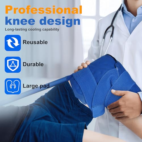 Ice Machine for Knee After Surgery, Cryotherapy System for Knee Pain Relief - size: 9-Quart, style: Joint Pad