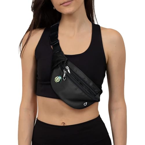 Fanny Packs for Men and Women Water-Repellent Sports Waist Pack Bag - color: 1pack-Ball Pattern Blue