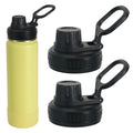 2 Pack Lid Replacement Compatible with Thermoflask, Replacement Leak-Proof Spout Lid, Space Bottle Lid with Rotating Three-Finger Design, Fit for 12 oz, 14 oz, 18 oz, 32 oz, 40 oz, 64oz