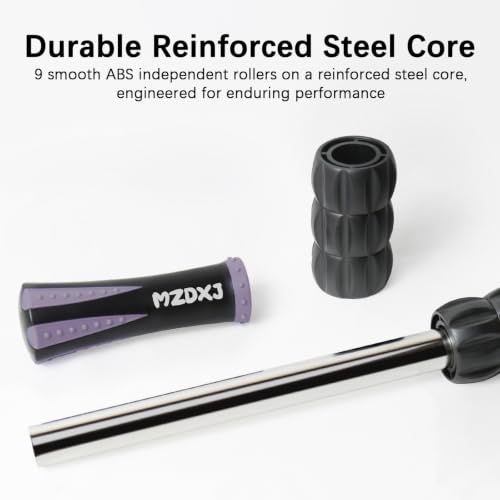 Muscle Roller Massage Roller Stick- (Dark Purple) - color: Dark Purple