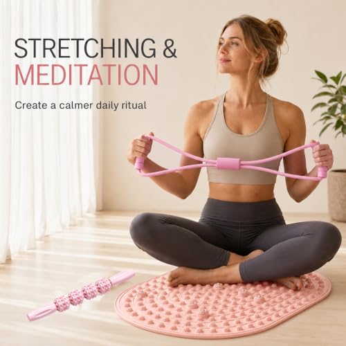 30 * 18 in Foot Massage Pad Soft Silicone Acupressure Point-Inspired Mat