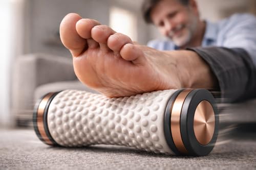 Hulgang Ergonomic Foot Roller for Plantar Fasciitis with Acupressure Deep Tissue Massage