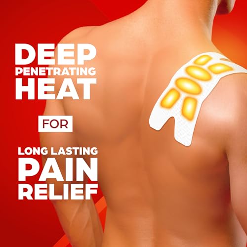ThermaCare Portable Heating Pads for Muscle & Joint Pain Relief - Adhesive Heat Wraps, Drug-Free Heat Therapy - Flexible, Discreet Heat Patches for Daily Comfort & Wear - 8 Count (Pack of 3) - size: 8 Count (Pack of 3)