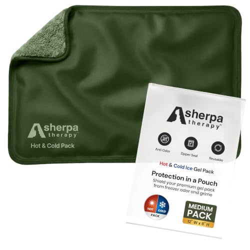 Flexible Hot and Cold Gel Pack Medium 8" x 12" - size: Medium, style: Green