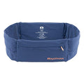 Nathan Zipster Running Belt for Men and Women, Bounce Free Waist Pack, Running Fanny Pack Women, Pockets with Zippers, Fits All iPhones - color: Navy, size: X-Large