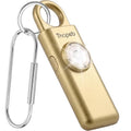 Thopeb Personal Safety Alarm for Women – Upgraded Rechargeable - color: Metallic Gold