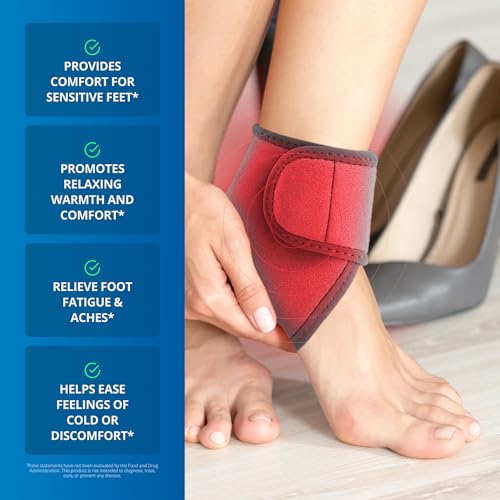 EMSense 3-in-1 Foot & Ankle Massager with Heat & Vibration, 1 Pack