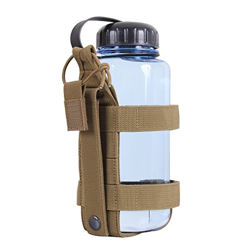 Rothco Lightweight MOLLE Bottle Carrier - color: Coyote Brown