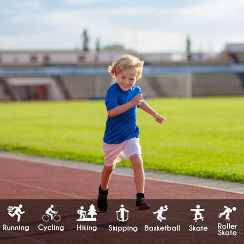 BRISIRA Coolmax Bamboo Viscose Kids Compression Socks for Youth Boys Girls - color: Black-3pack, size: Small