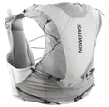 Salomon Unisex Advance Skin 12 | 12 Liter Hydration Trail Running Vest - color: Alloy/Gray Violet, size: Medium