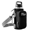 Water Bottle Holder with Strap, Crossbody Carrier for 24–40 oz Bottles