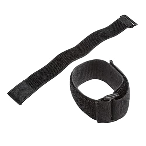 Universal Elastic Adjustable Sport Armband Strap for All Models of iPod with Silicone or MP3 or Leather Case and Multifunctional Outdoor Arm Bag with Armband Slots (2-Pack, Black) - size: 2 Pack