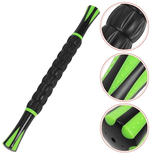Muscle Roller Massage Stick Manual Roller for Muscles Dual Handle Body Massager Tool for Legs Arms Back Calves Portable Deep Tissue Massage for Athletes and Runners