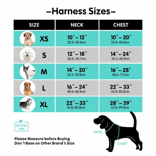 PoyPet Mesh Dog Harness, Reflective Breathable Puppy Vest for Small Dogs - color: Light Pink, size: XS