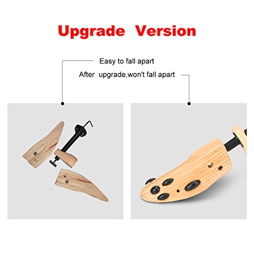 Shoe Stretcher Professional Shoe Trees Stretch Width Length for Men Women - color: Wood-s (Wm's Size Us 3.5--7)