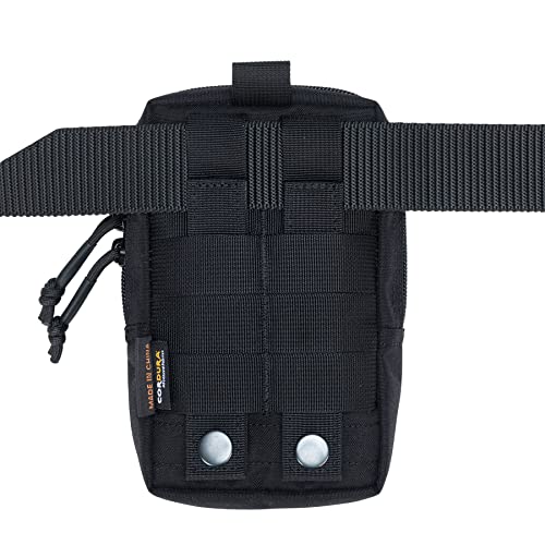 EXCELLENT ELITE SPANKER Tactical EDC Pouch Molle Utility Pouch Phone Pouch - color: Black