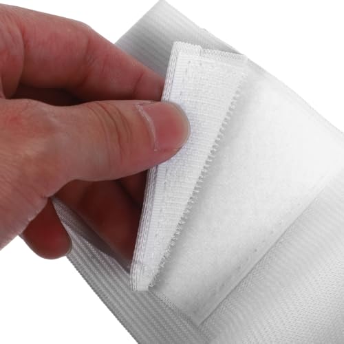 Toddmomy Captain Armband 4-Pack Blank Soccer Captain Armband Nylon Adjustable Sports Arm Band for Football Basketball Players White 17.71X2.75In